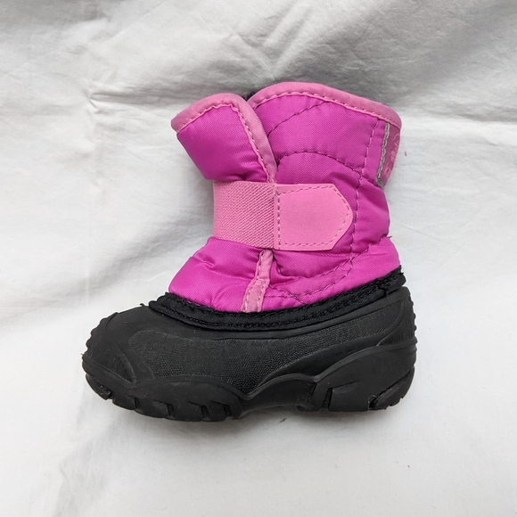 Kamik Baby Girl Insulated Snow Boots Size 5 - Picture 3 of 10